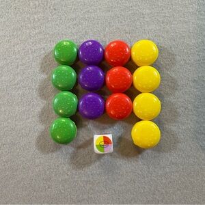 Pop the Pig 2014 Replacement Pieces‎ – Hamburgers & Die (1 Dice) Game Parts